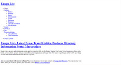 Desktop Screenshot of enugulist.com